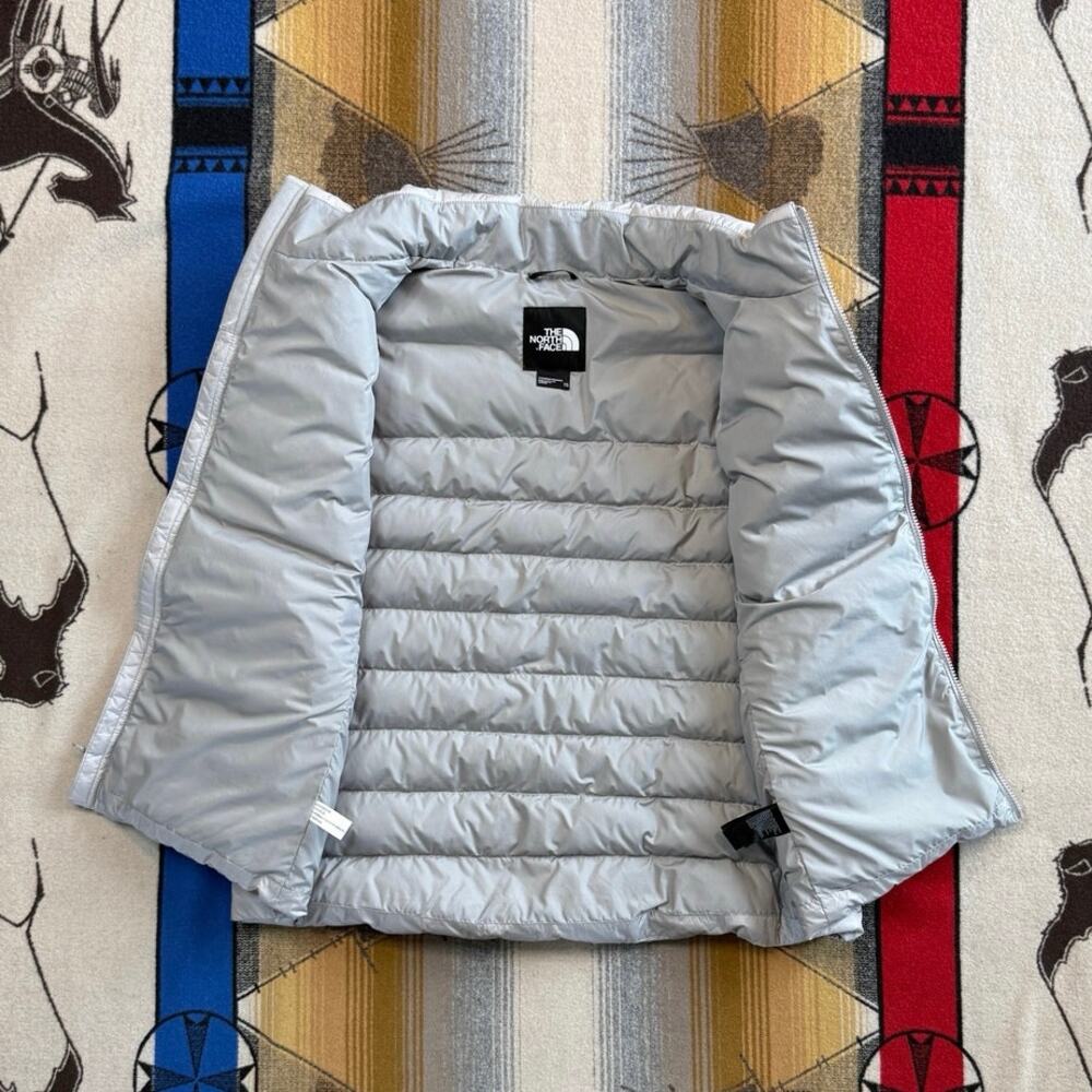 Women’s The North Face 550 Down Filled Puffer Vest Size 2XL Gray Outdoor - Picture 5 of 12